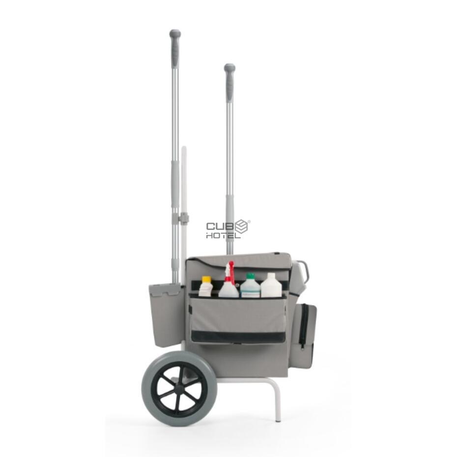 Carro Housekeeping Gris Portátil H-Cube Trail